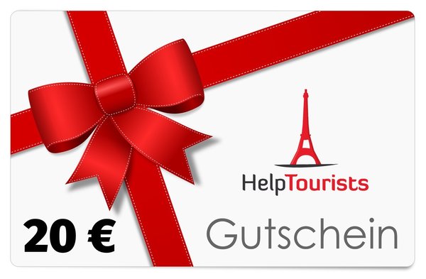 20 € Geschenk-Gutschein für Metrotickets Paris (ID-820)